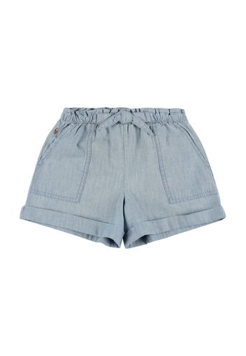 Shorts In Cotone Chambray