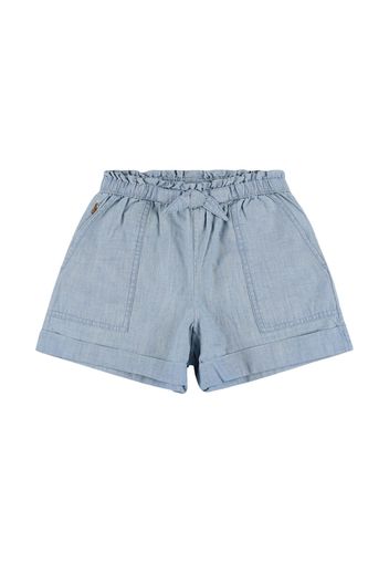 Shorts In Cotone Chambray