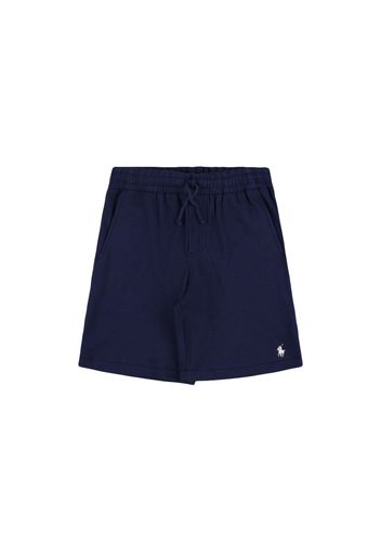 Shorts In Felpa Con Ricamo Logo