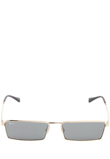 3741 Squared Metal Sunglasses