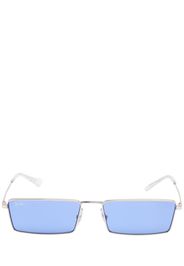 3741 Squared Metal Sunglasses