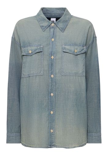 Re/done & Pam Oversize Chambray Shirt