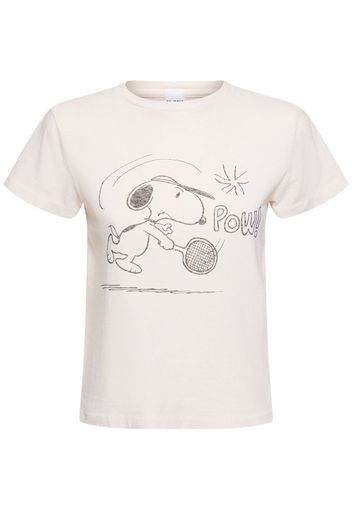 T-shirt Classic Snoopy In Cotone