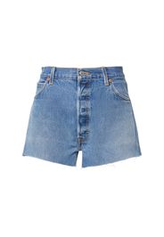 Shorts Vita Alta Levi's In Denim Di Cotone