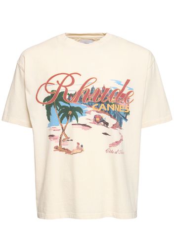 T-shirt Cannes Beach