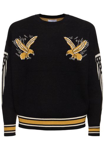 Maglia Rhude Eagle Souvenir In Cotone