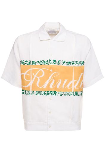 Camicia Cuban Rhude In Lino