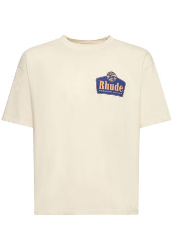 T-shirt Rhude Grand Cru In Cotone