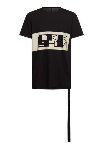 T-shirt Level T In Cotone Con Stampa
