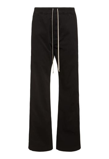 Pantaloni In Twill Di Cotone