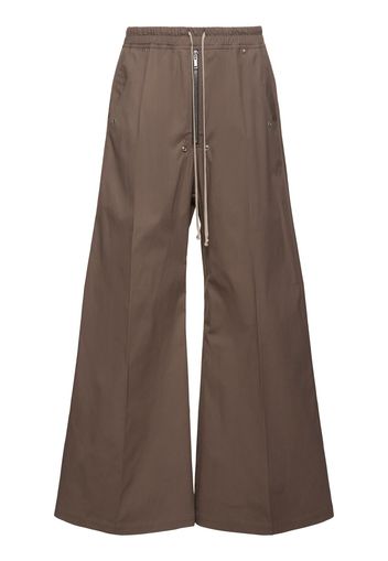 Pantaloni Larghi Bela In Cotone Stretch