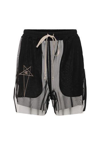 Shorts In Micromesh Con Logo Champion