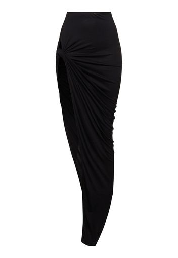 Edfu Twist-side Split Asymmetric Skirt