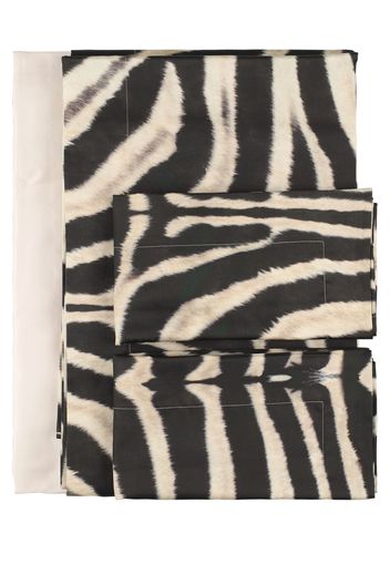 Roberto Cavalli, Set Copriletto Mirror Zebra