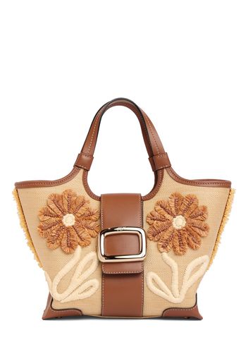 Borsa Mini Grand Vivier Choc In Rafia