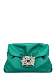 Pochette Rv Bouquet In Raso