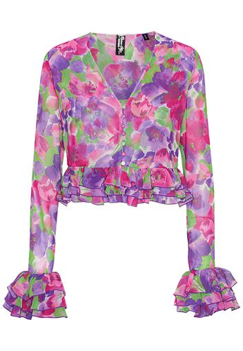 Reina Olga Candia Printed Top