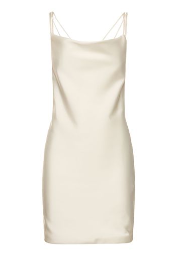 Grace Satin Mini Slip Dress