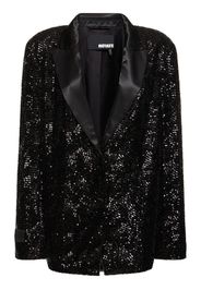 Blazer Oversize Con Paillettes