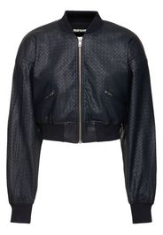 Giacca Bomber In Materiale Sintetico