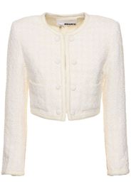 Mie Cropped Bouclé Jacket