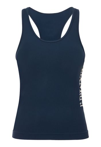 Tank Top Fortuna In Jersey Con Logo Jacquard