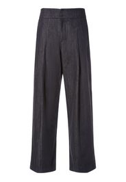 Pantaloni Athos In Cotone Effetto Denim