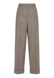 Pantaloni Dritti Lilly Pied De Poule