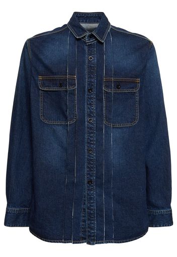 Camicia In Denim Di Cotone