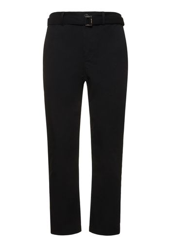 Pantaloni In Cotone E Nylon Ripstop