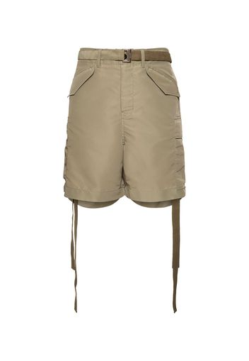 Shorts In Twill Di Nylon