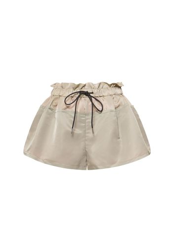 Shorts In Twill Di Nylon