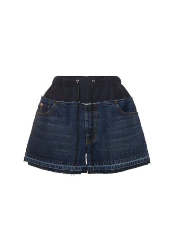 Shorts In Denim / Coulisse