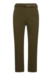 Pantaloni In Cotone E Nylon Ripstop