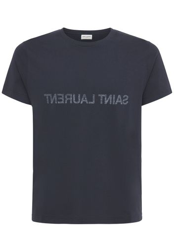 T-shirt In Cotone Con Stampa