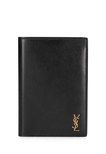 Tiny Cassandre Leather Passport Case