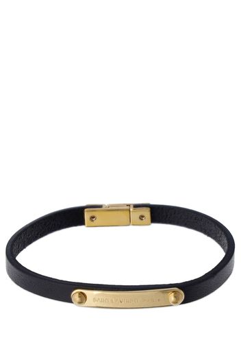 Ysl Leather Bracelet