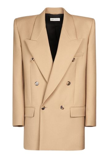 Blazer In Gabardina Di Lana