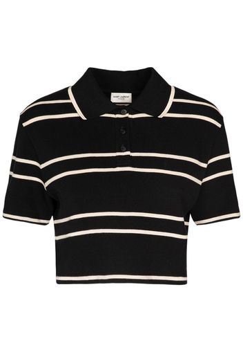 Polo Cropped In Cotone