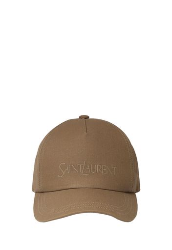 Cappello Baseball Saint Laurent In Cotone