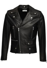 Giacca Biker In Pelle