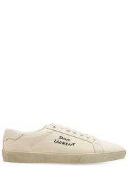 Sneakers Court Classic In Tela Di Cotone Con Logo