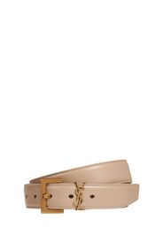 Monogram Leather Belt