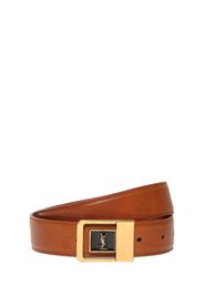 30mm Leather Buckle Belt