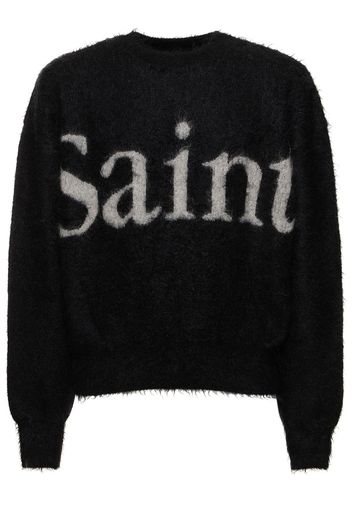 Maglia Girocollo Saint In Misto Mohair