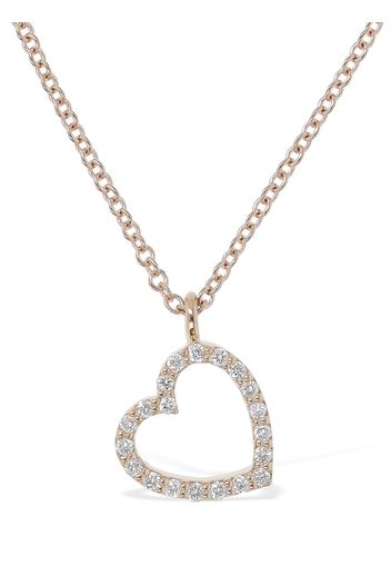 Collana I Segni In Oro 18kt Con Diamante