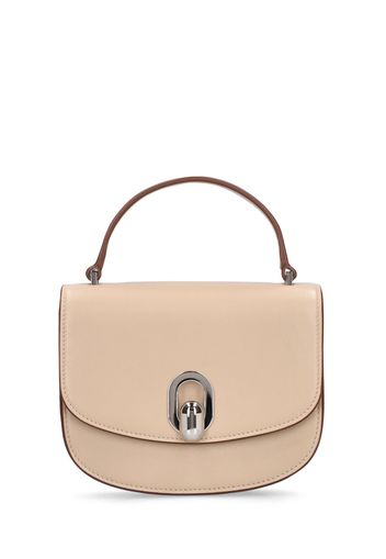 Borsa Mini Tondo In Pelle