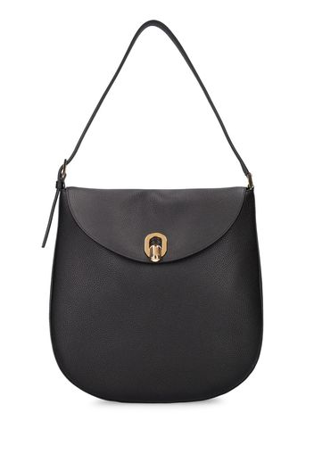 Borsa Hobo Grande Tondo In Pelle