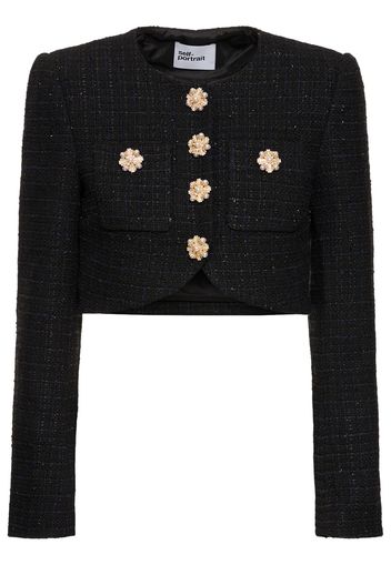 Bouclé Crop Jacket