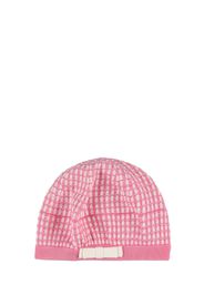 Cappello In Maglia Di Cotone E Lana